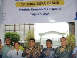 CV Buka Buka Island Ekspor 273 kg Teripang Susu Putih ke Amerika Serikat