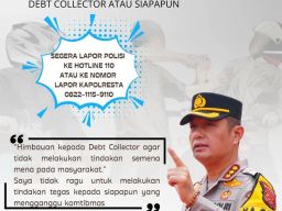 Jika Ada Debt Collector Rampas Kendaraan, Telpon Kapolresta Bandung