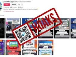 Hoaks Akun TikTok beserta Tautan Pemutihan Pajak