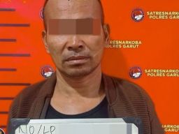 Satres Narkoba Polres Garut Tangkap Pengedar Sabu di Garut Selatan