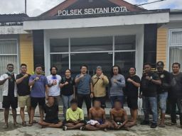 Sat Reskrim Polres Jayapura Tangkap Pelaku Pengeroyokan di Depan Hotel Horex Sentani