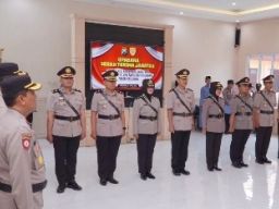 Daftar Pejabat di Polres Pasuruan yang Lakukan Serah Terima Jabatan
