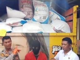 Polres Sampang Sita 9 Ton Pupuk Subsidi Saat Mau Diselundupkan