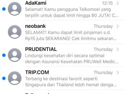 Pengguna Telkomsel Mengeluh Banyaknya Iklan SMS yang Masuk