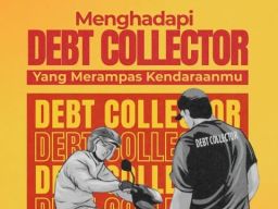 Telpon Kapolres Saat Debt Collector Rampas Kendaraan di Gresik
