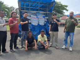 Satreskrim Polres Sijunjung Ungkap Kasus Pupuk Subsidi Secara Ilegal