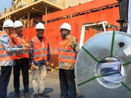 PT Arcelor Mittal Nippon Steel Indonesia Ekspor Galvanize ke Amerika Serikat