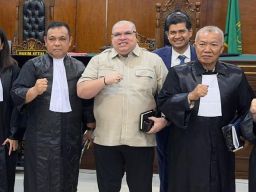 Kuasa Hukum Razman Arif Nasution Keberatan Sidang Dipimpin Ketua Majelis Hakim Syaofia Marlianti