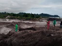 Polsek Jebus Grebek Tambang Ilegal di Desa Ketap