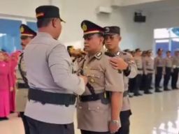 Kapolres Blora Pimpin Sertijab Tiga Kapolsek