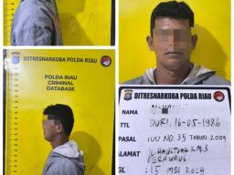 Polda Riau Gagalkan Transaksi Narkoba Seberat 2 Kg