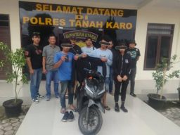 Satreskrim Polres Tanah Karo Bekuk Pelaku Pencurian Modus Rusak Rumah