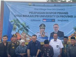PT Export Tani Nusantara Ekspor 36 Ton Biji Pinang ke Bangladesh