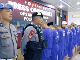 Polresta Cilacap Tangkap 10 Tersangka Selama Operasi Aman Candi 2025