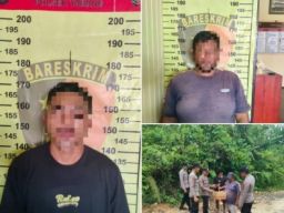 Polsek Tabang Tangkap Pelaku Pungli Terhadap Sopir Truk di Desa Sungai Lunuk