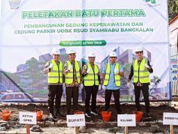 RSUD Syamrabu Bangkalan Memulai Pembangunan Dua Gedung Baru