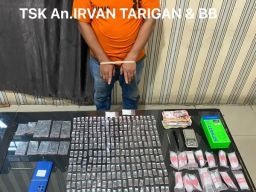 Pria di Laubaleng Simpan 382 Paket Sabu Siap Edar di Rumah