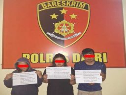 Sat Reskrim Polres Dairi Tangkap 3 Pelaku Pencurian Emas dan Surat Berharga
