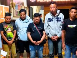 Polres Mojokerto Tetapkan 5 Orang Jadi Tersangka Pencurian Kabel Telkom