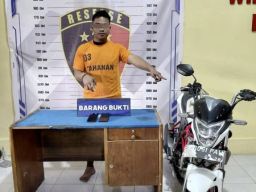Tim Jatanras Polres Simalungun Tangkap Pencurian Motor Guru