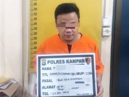 Satreskrim Polres Kampar Tangkap Pelaku Penggelapan Mobil