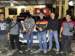 Sat Reskrim Polres Pematangsiantar Amankan Pelaku Penggelapan Mobil