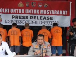 Polres Parigi Moutong Tangkap Pelaku Pencurian Motor Lintas Provinsi