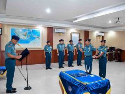 Kolonel Laut Yohanes Tambunan Resmi Menjabat Inspektur Puspenerbal