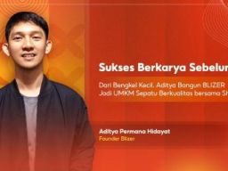 Dari Bengkel Kecil, Aditya Bangun BLIZER Jadi UMKM Sepatu Berkualitas