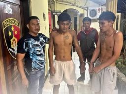 Unit Reskrim Polsek Krian Tangkap Pencuri Motor