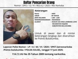 Daftar Pencarian Orang Polres Bulukumba