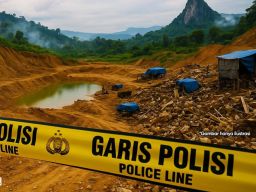 Bareskrim Polri Tangkap Penambang Ilegal di Desa Wiyu, Kabupaten Mojokerto