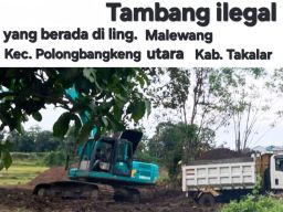 Tambang Galian C Tak Berizin di Lingkungan Malewang Diprotes Warga