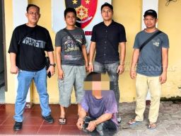 Sat Reskrim Polres Pematangsiantar Tangkap Pelaku Penganiayaan di Pasar Horas
