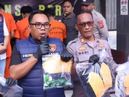 Satreskrim Polres Banjar Ungkap Kasus Pengeroyokan di Desa Sukamukti
