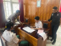 Tersangka Kasus Kecelakaan di Jalan Sarera Kalibumi Diserahkan ke Kejari Nabire