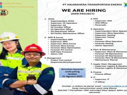 Lowongan Kerja di PT Halmahera Transportasi Energi