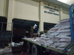 Polda Sulawesi Tengah Sita 109 Ton Pupuk Ilegal di Kelurahan Baiya