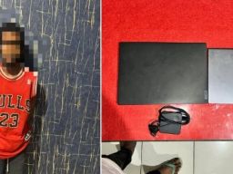 Polres Nabire Tangkap Pencuri Laptop di Kantor PT Pusaka Dewa Krisna