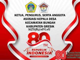 AKD Kecamatan Bungah Mengucapkan Dirgahayu Republik Indonesia ke 80