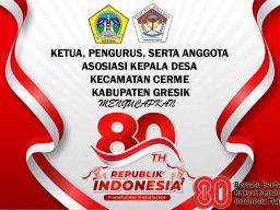 Ketua dan Pengurus AKD Cerme Mengucapkan Dirgahayu Republik Indonesia ke 80