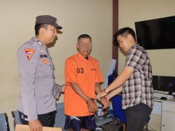 1 Warga Desa Pekon Sidodadi Diamankan Polres Pringsewu