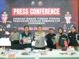 Pencuri Motor di Desa Tambakbayan Ditangkap Polres Ponorogo