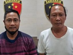 Jadi Penadah Motor Curian, 2 Warga Desa Lowayu Jadi Tersangka di Polres Gresik