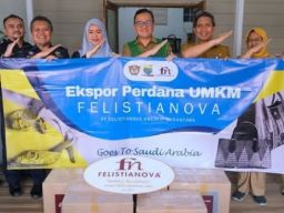 Felistianova Ekspor Tas Kulit ke Arab Saudi