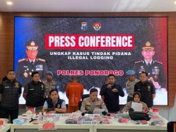 Kasus Ilegal Logging di Ponorogo, 2 Orang Jadi Tersangka