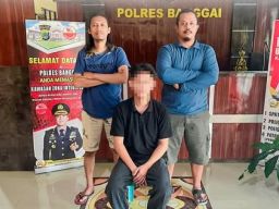 Pelaku Penganiayaan di Kelurahan Bukit Ditangkap Polres Banggai