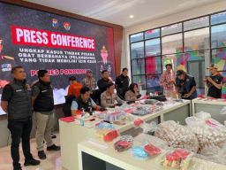 Satreskrim Polres Ponorogo Ungkap Kasus Peredaran Obat Ilegal