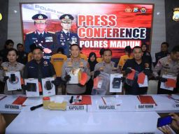 Polres Madiun Berhasil Bongkar Jaringan Narkoba