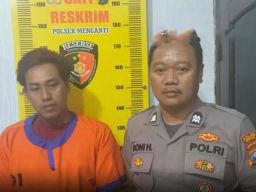Polsek Menganti Tangkap Pencuri Motor di Mushola Miftahul Huda Desa Domas